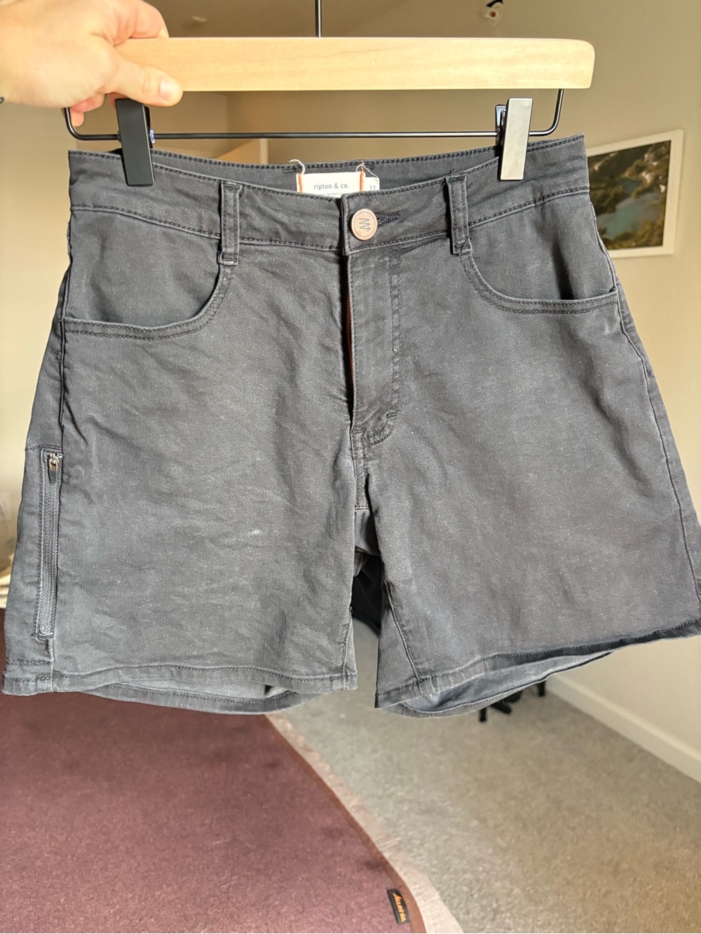 Ripton Performance Jorts - black